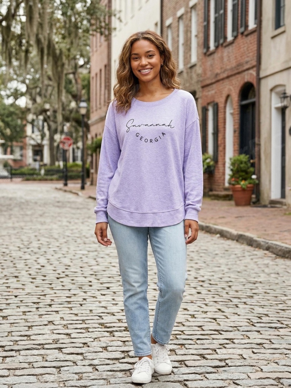 Heritage Light Purple Savannah Sweatshirt